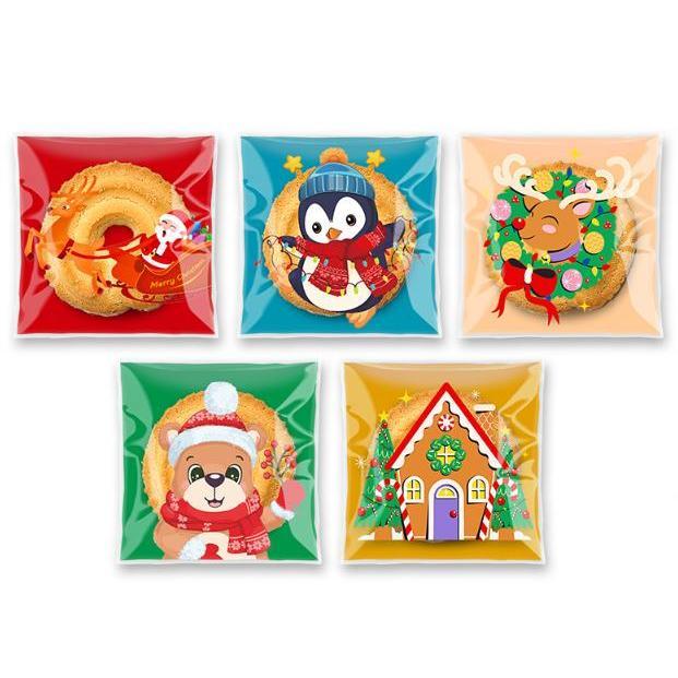 【快樂童年精品】 自黏袋 餅乾糖果包裝袋 萬聖節 聖誕節包裝袋 自黏袋 禮物包裝袋 烘焙包裝袋 糖果包裝袋-超多款選項-細節圖2