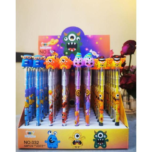 【快樂童年精品】現貨！速發 幼兒園 國小安親班送禮超值品 創意萬聖節/ 耶誔節聖誕節商品 適合 造型人物 免削鉛筆噁噁欸-細節圖5