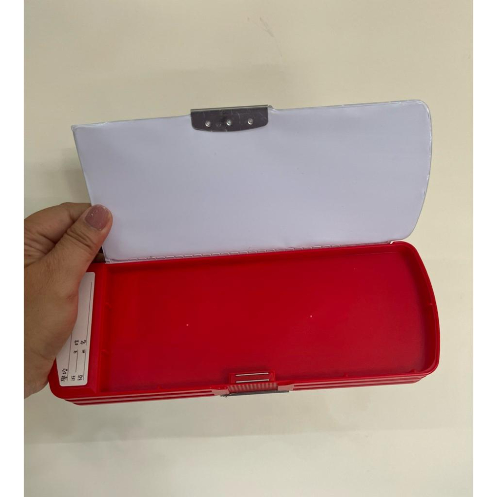 【快樂童年精品】正版授權 最新款 三麗鷗 波力 蜘蜘人 雙面鉛筆盒 五按鍵多功能筆盒 內附大小銷鉛筆孔-細節圖7