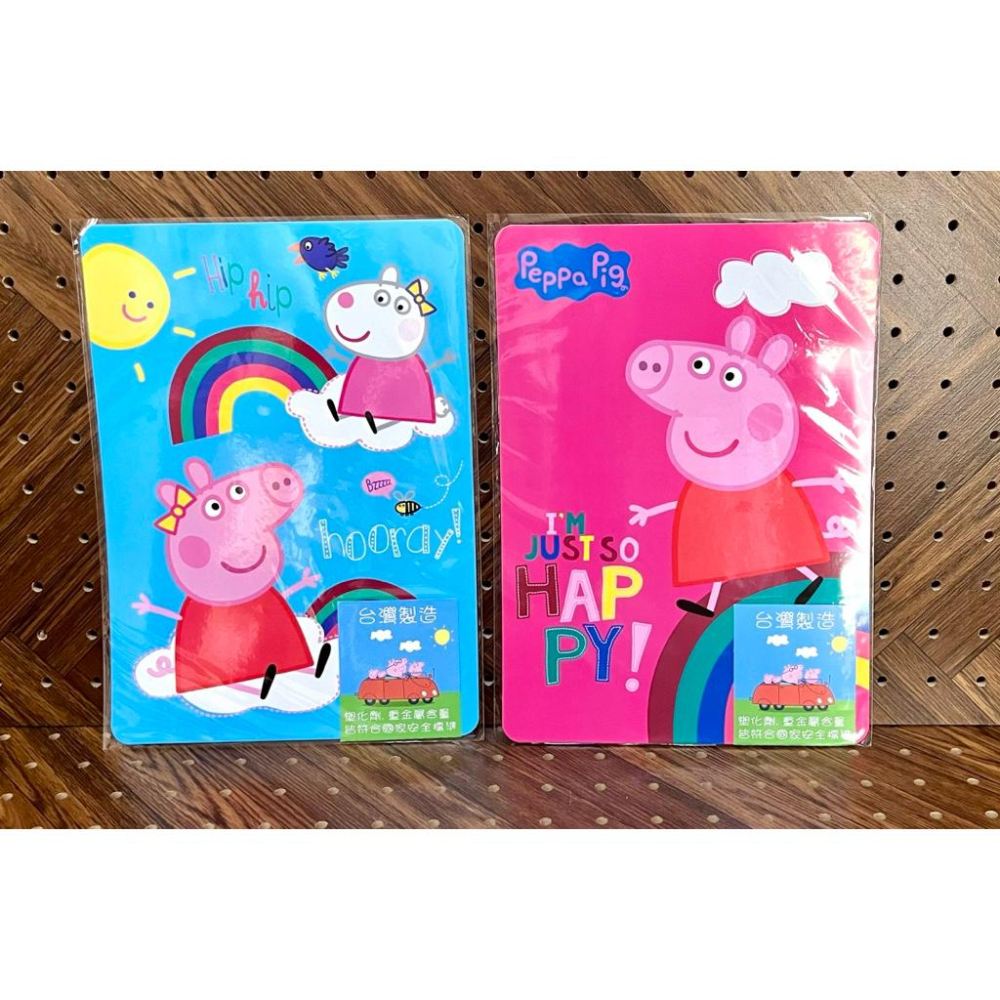 【快樂童年精品】正版授權~開學必備 波力 狗狗汪汪隊 粉紅豬小妹 鬼滅之刃雙面墊板 書寫墊-細節圖4