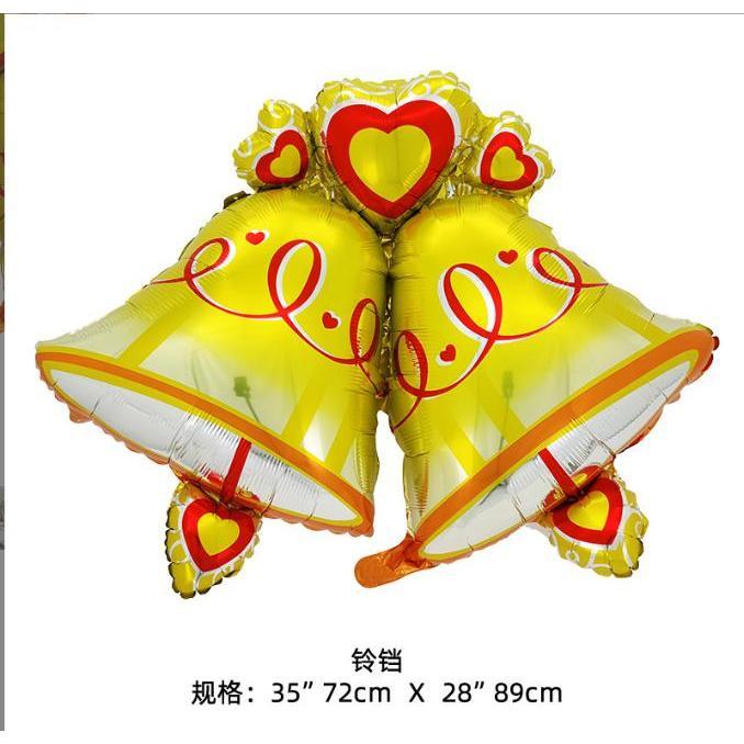 【快樂童年精品】台灣現貨.速發.耶誔節裝飾 教室佈置.家中或店裡佈罝 鋁膜氣球 多款選擇-大款(尺吋在各圖示)-細節圖5