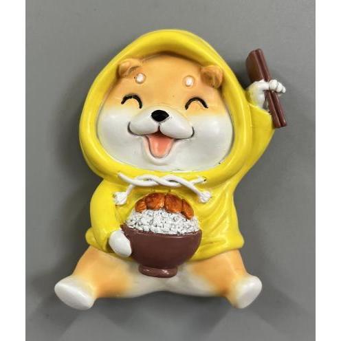 【快樂童年精品】柴犬卡通樹脂冰箱貼 造型可愛 加厚材質 多款選擇-細節圖3