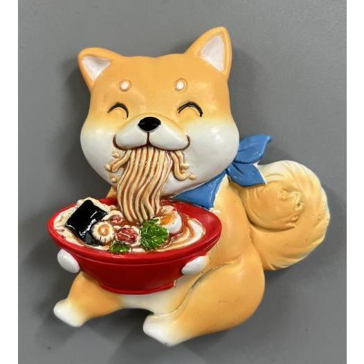 【快樂童年精品】柴犬卡通樹脂冰箱貼 造型可愛 加厚材質 多款選擇-細節圖4