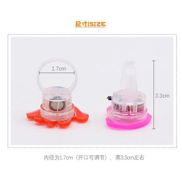 【快樂童年精品】節慶 生日派對 狂歡 耶誕節/聖誕節 /萬聖節 發光 閃光戒指-數量1為1個-細節圖5