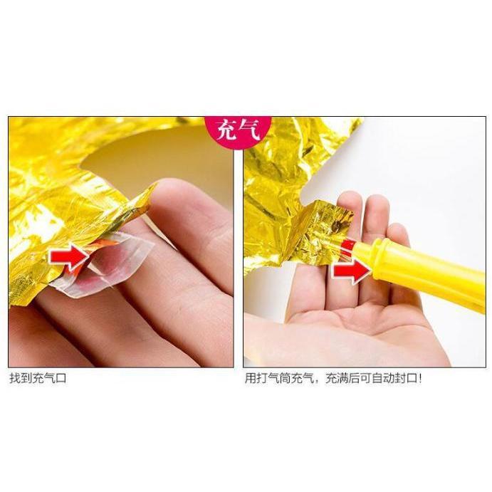 【快樂童年精品】 萬聖節裝飾 手持鋁膜氣球 多款選擇-細節圖3