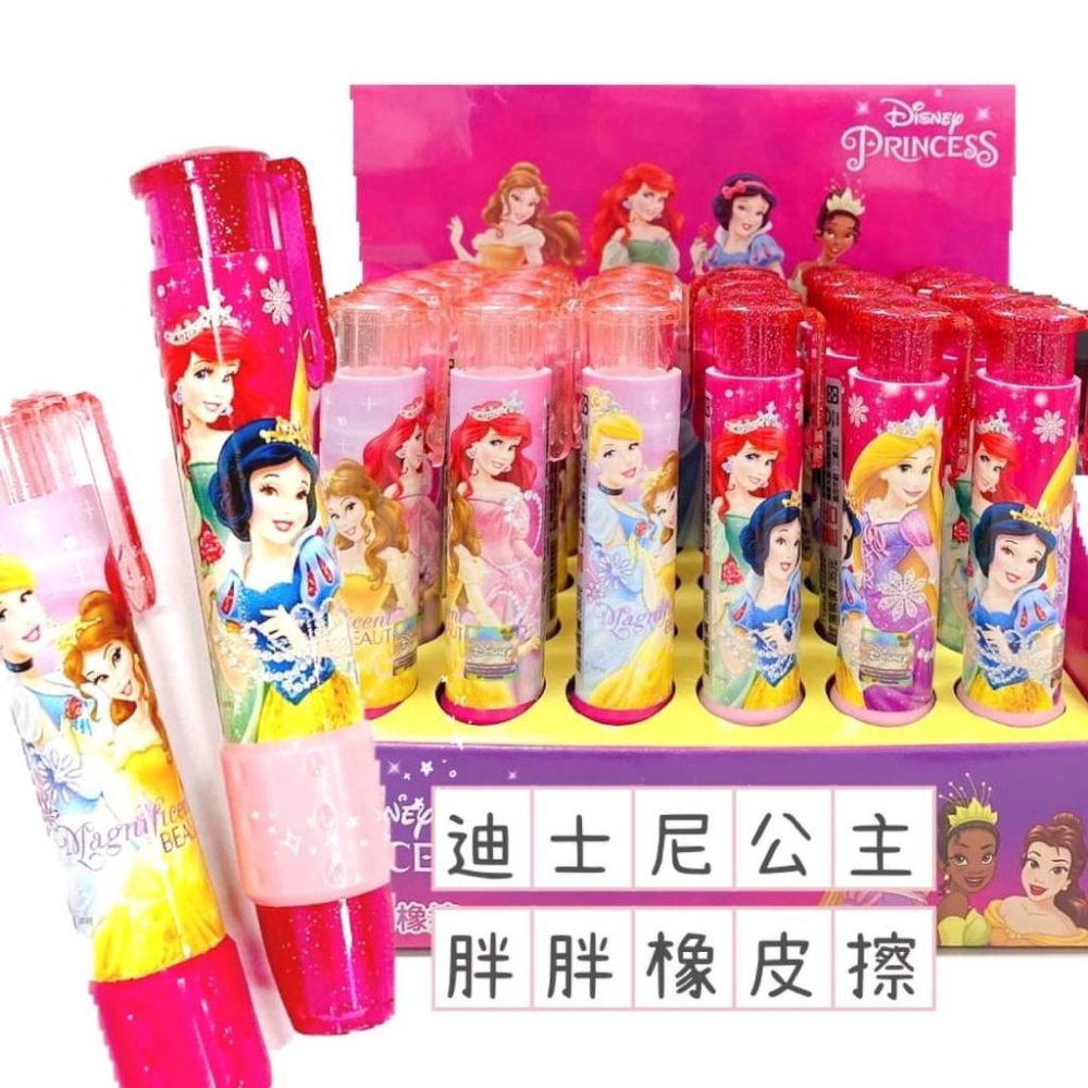 【快樂童年精品】正版授權~波力變形車 玩具總動員 迪士尼公主 鬼滅之刃 奧特曼 蜘蛛人胖胖自動橡皮擦 2色選擇-細節圖5