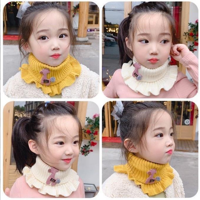 【快樂童年精品】卡哇伊~保暖防寒針織加厚兒童脖圍-男女皆可-細節圖3