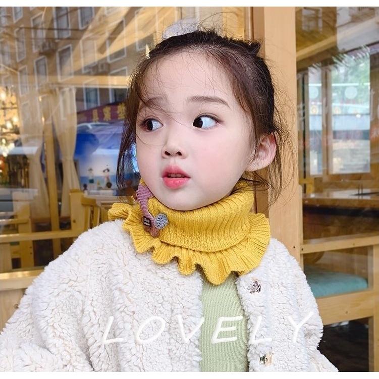 【快樂童年精品】卡哇伊~保暖防寒針織加厚兒童脖圍-男女皆可-細節圖4