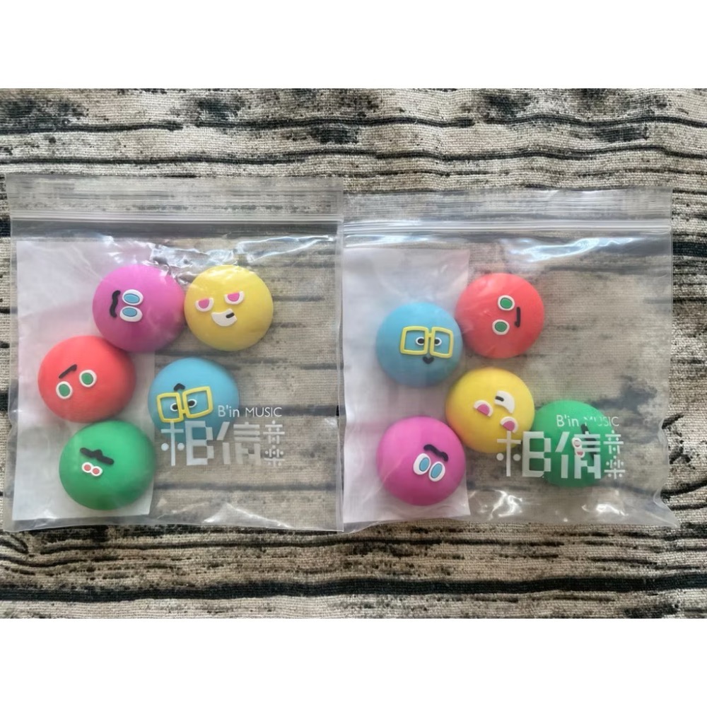 五月天 因為你所以五 任性磁力貼 少了你就不是五月天 拼圖球吊飾 知足彈片收納袋 便條紙 全新 扭蛋-細節圖2