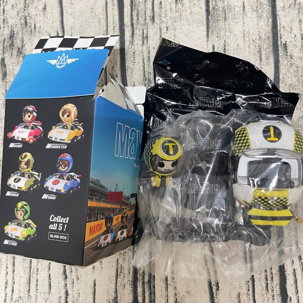 五月天 #5525 大家開開心心出來玩 終結孤單迴力軋車 自駕款 盲盒 全新已拆 阿信 怪獸 瑪莎 石頭 冠佑-規格圖10