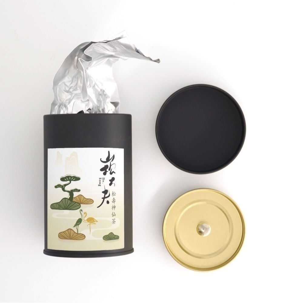 台灣五葉松針茶禮盒－台中十大伴手禮－安神舒眠溫和無咖啡因茶禮盒-細節圖3