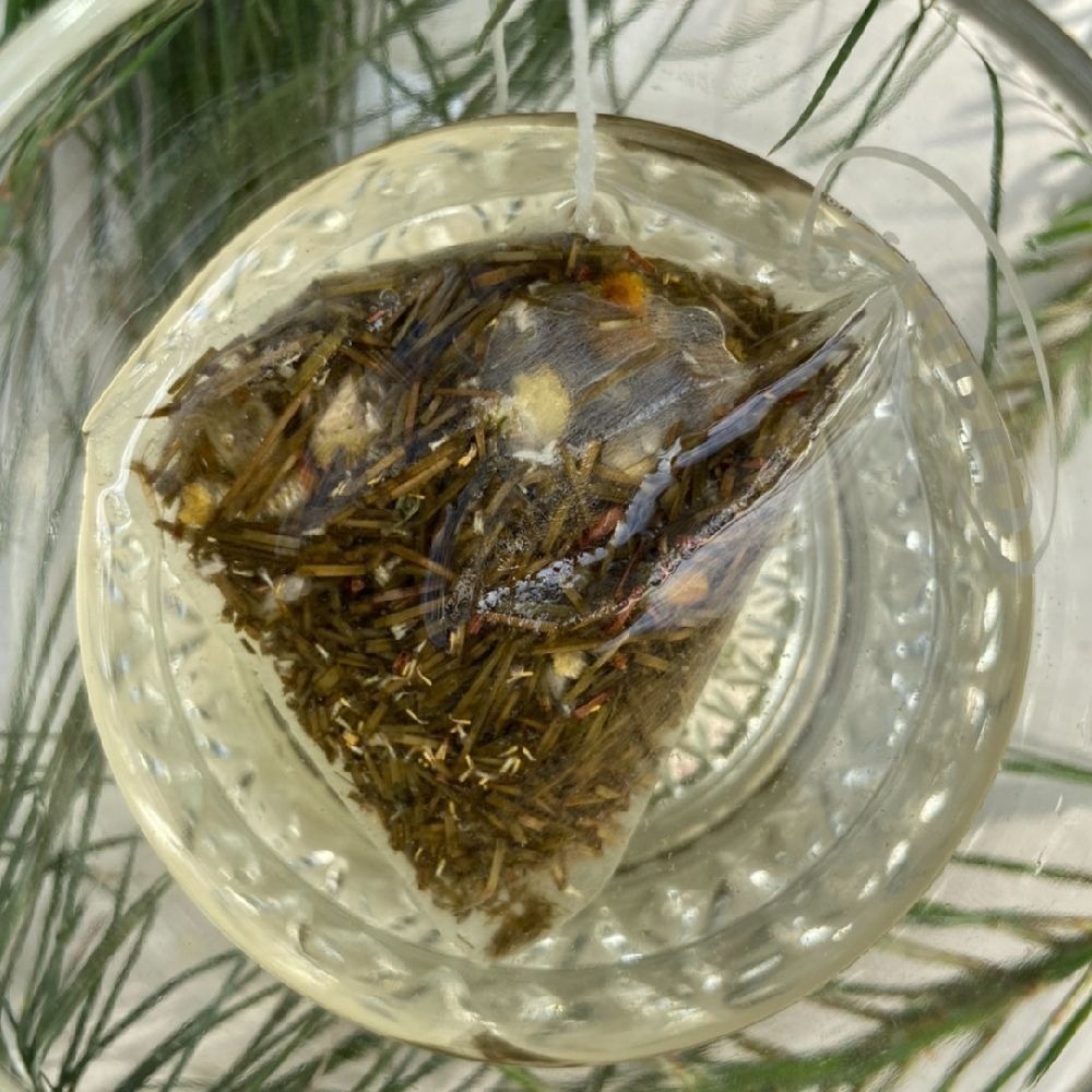 崧大夫-松針樂活茶-松針花草茶-無咖啡因安神安眠茶-細節圖2