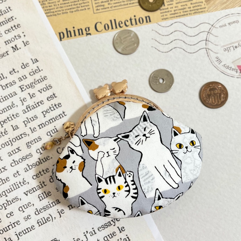 貓貓 零錢口金包-細節圖2