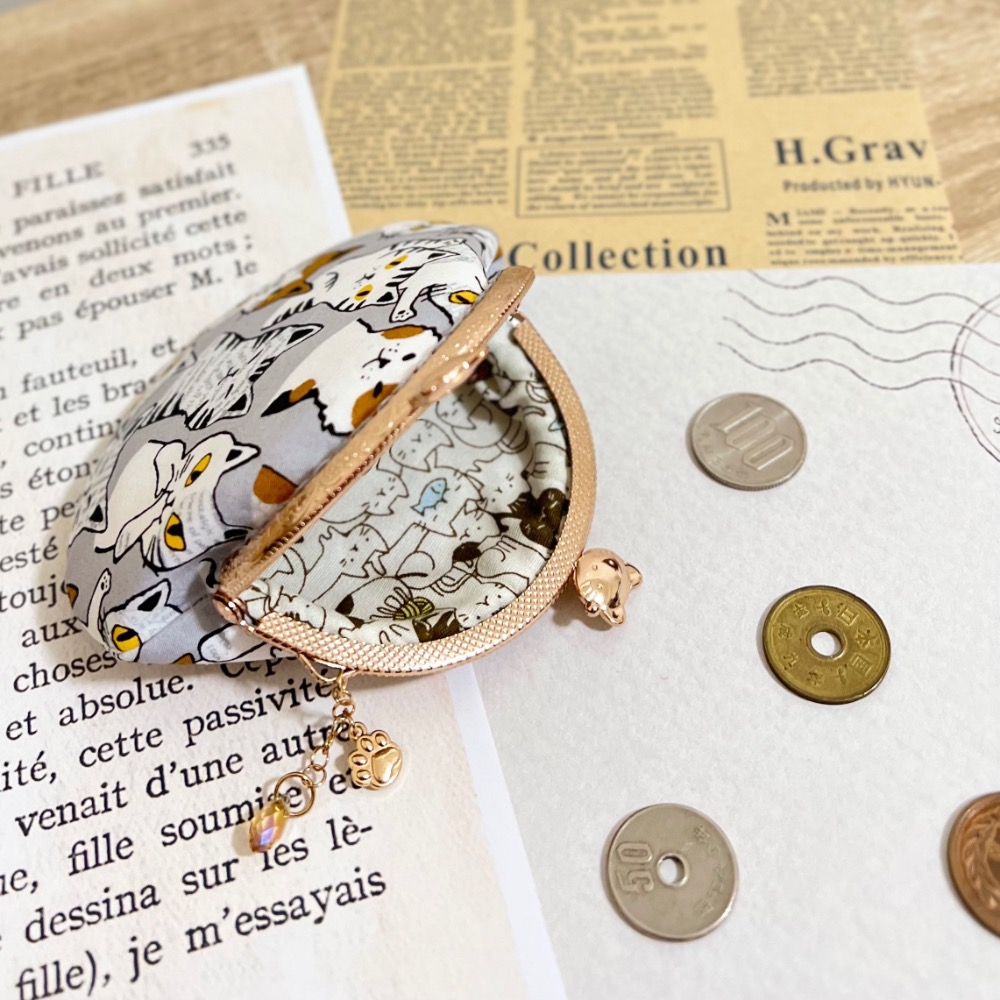 貓貓 零錢口金包-細節圖3