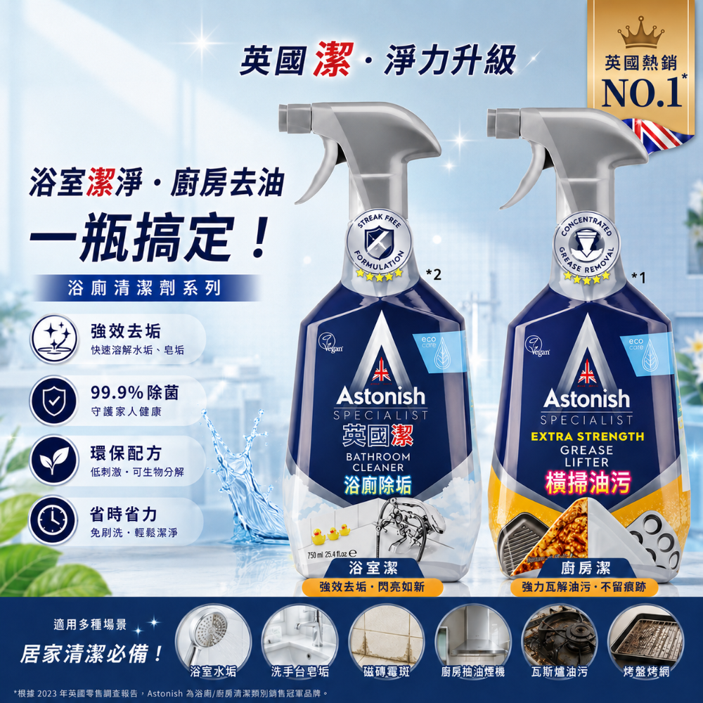 浴廁*2油污*1（混搭3入）