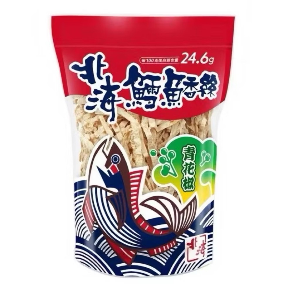 北海 鱈魚香絲 原味寬條 青花椒辣味 600公克 賞味期限 2027.01-規格圖7