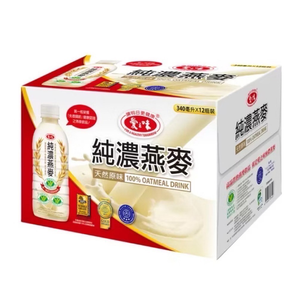 純濃燕麥 12瓶入(箱）