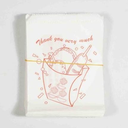 【蓉耀食品】防油紙袋 薯條袋  耐熱 炸物店必備 外包裝圖案隨機出貨-細節圖3