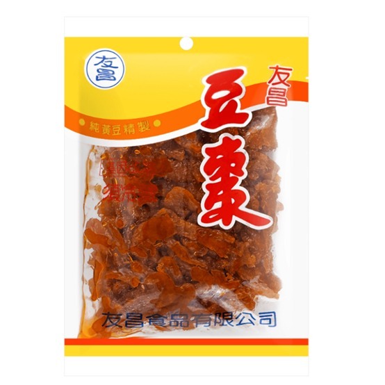 【蓉耀食品】友昌 豆棗 方便食用 配菜 素食 黃豆豆棗 180g/包-細節圖3