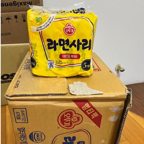 【蓉耀食品】韓國不倒翁Q拉麵 (純麵條) (110公克*5入)-細節圖3