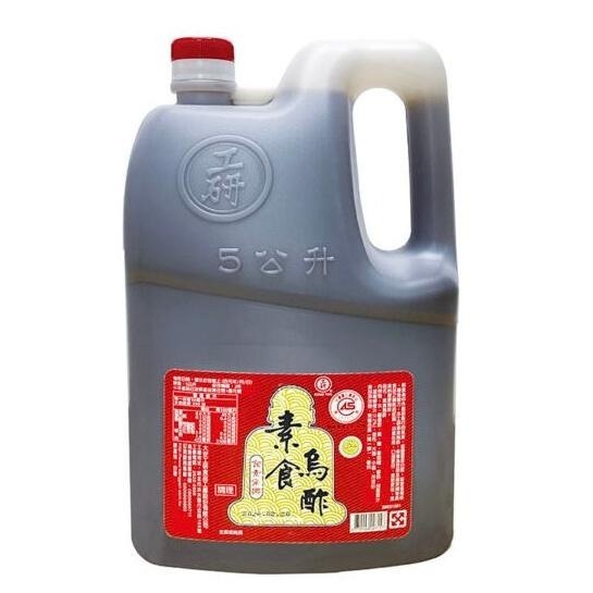 【榮耀食品】工研素食烏醋 5L/罐⚠️超商限一桶5公斤⚠️-細節圖2