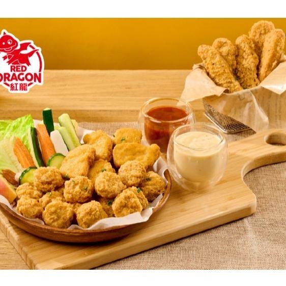 【蓉耀食品】紅龍 搖搖辣味雞球  麥多原味雞球 1000g/包-細節圖4