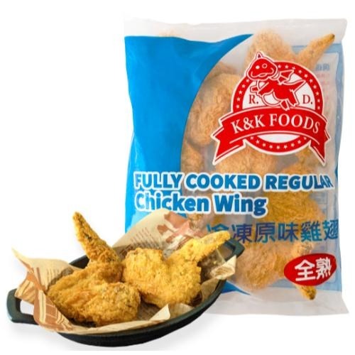 【蓉耀食品】紅龍 原味/辣味多汁炸雞翅 需冷凍 10支/袋-細節圖2