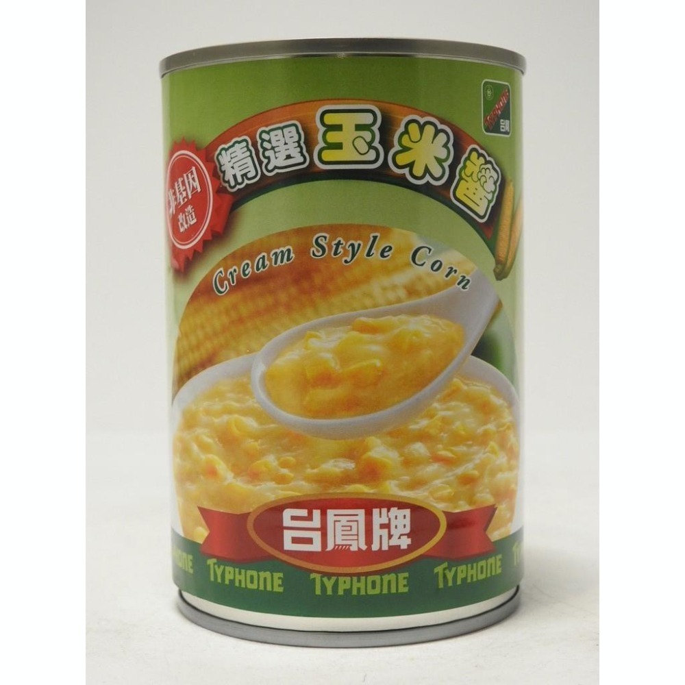 【蓉耀食品】台鳳牌 非基改玉米 甜玉米 精選玉米醬罐頭 410g/罐-細節圖3