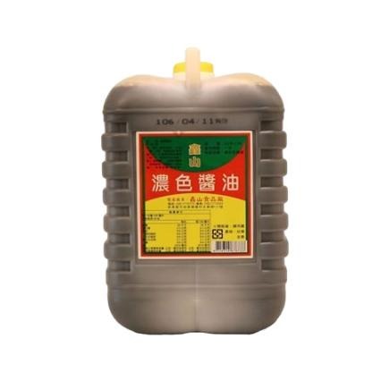 【蓉耀食品】鑫山特製醬油 濃色醬油 烹飪醬料 醬油 5L/罐-細節圖2