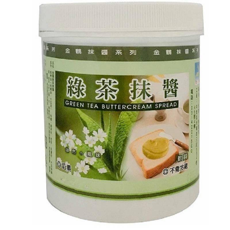 【蓉耀食品】金鶴 綠茶抹醬 900g/罐-細節圖2