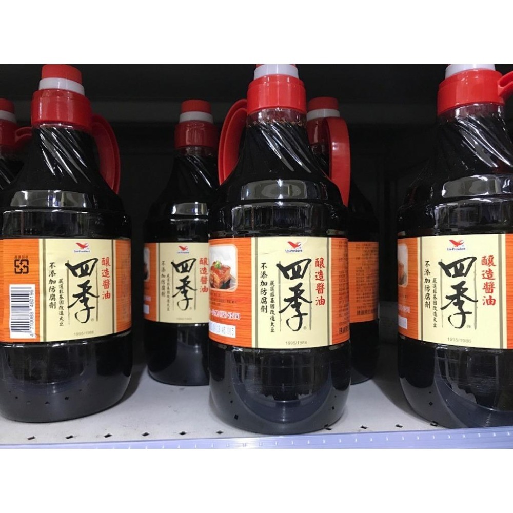 【蓉耀食品】統一 四季釀造醬油 1.6L/罐-細節圖2