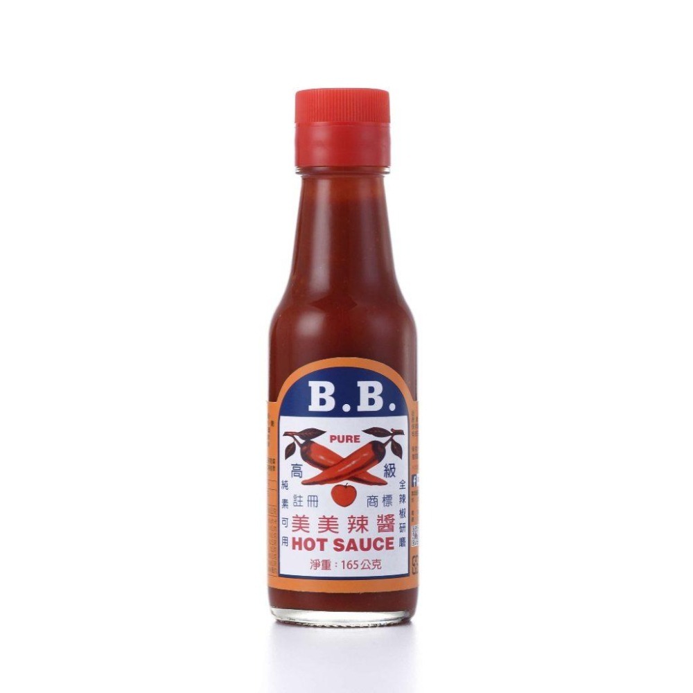 【蓉耀食品】BB 美美辣醬 一封 165G*12-細節圖2