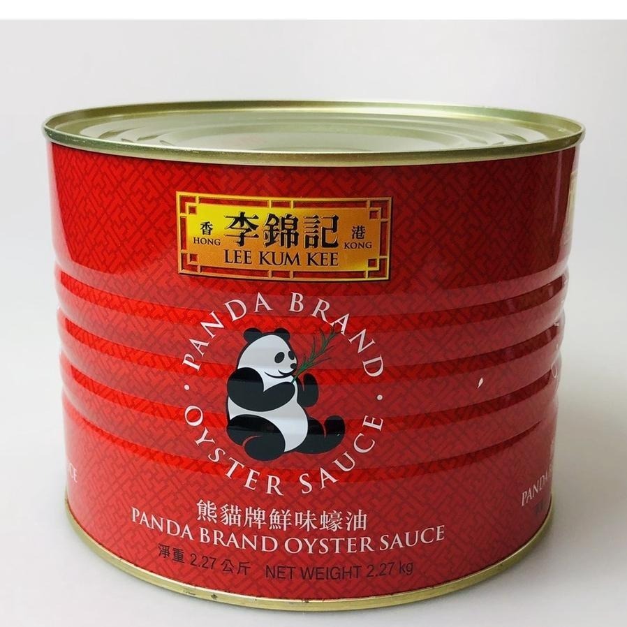 【蓉耀食品】李錦記 熊貓牌鮮味蠔油  2.27kg/罐-細節圖2