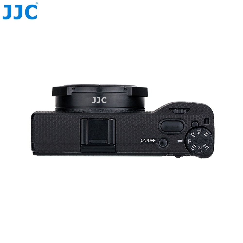 JJC理光副廠Ricoh自動鏡頭蓋(自動開闔)賓士蓋ALC-GR4鏡頭蓋 適GR IV鏡頭前蓋GRIV鏡頭蓋-細節圖5