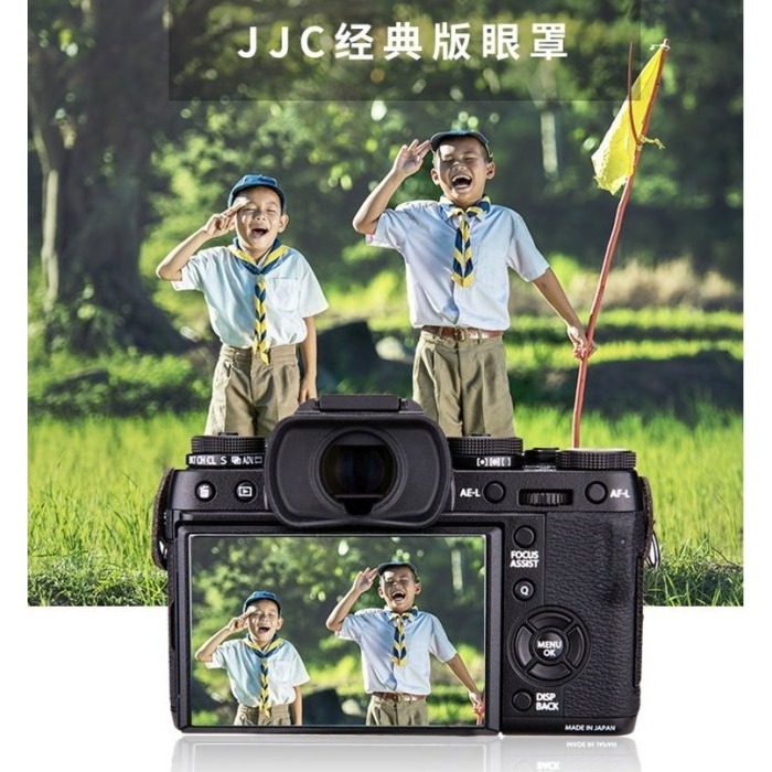 特價 JJC富士EC-XTL眼罩X-T1 X-T2 X-T3 X-H1 GFX-50S相機取景器目鏡X-T4-細節圖6