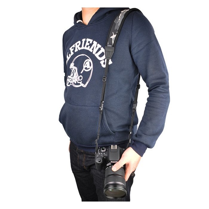 JJC 相機肩帶減壓背帶適用富士XT30II佳能EOS R7 R6 R100尼康Z30 Z7 Z6SonyA7M4/A7-細節圖6