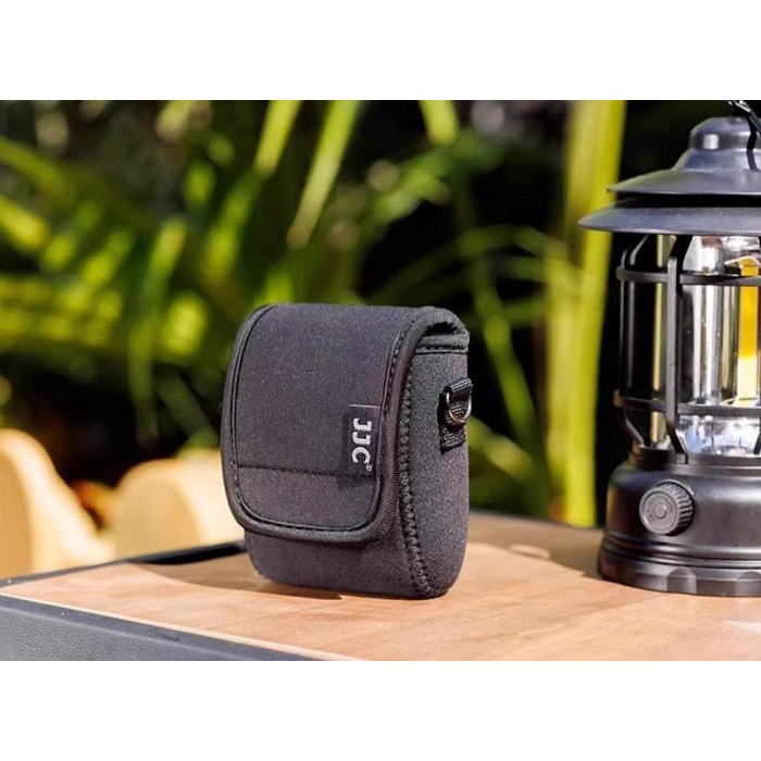 JJC 適用Canon V10 相機包 PowerShot V10 專用相機收納旅行包保護袋 斜跨掛腰 贈肩帶登山扣保護-細節圖2