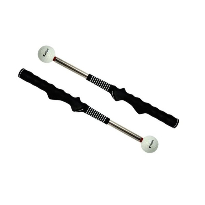 可超取  CAITON 高爾夫伸縮揮桿棒伸縮熱身高爾夫揮桿教練訓練輔助拍子抓地力 訓練用品手型握把節奏響桿姿勢矯正-細節圖2