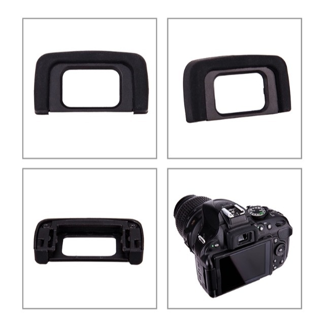 JJC 適用於NikonDK-25眼罩適用於NikonD3200 D3300 D3400 D5100 D5200-細節圖3