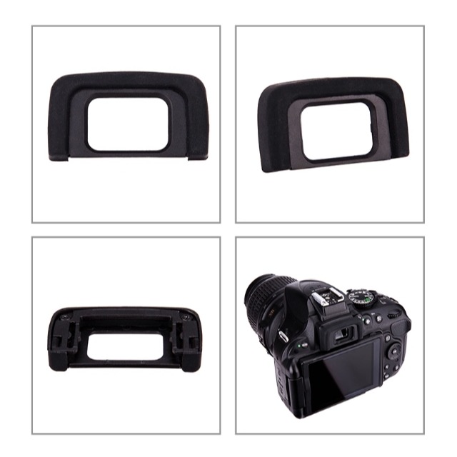 JJC 適用於NikonDK-25眼罩單眼相機D5100 D5200 D5300 D3400 D5600 D3300-細節圖4