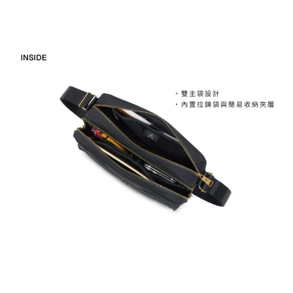 PORTER INTERNATIONAL NINE 2 FIVE雙層斜背包(S)（M) 11729-005 代購 福袋-細節圖5