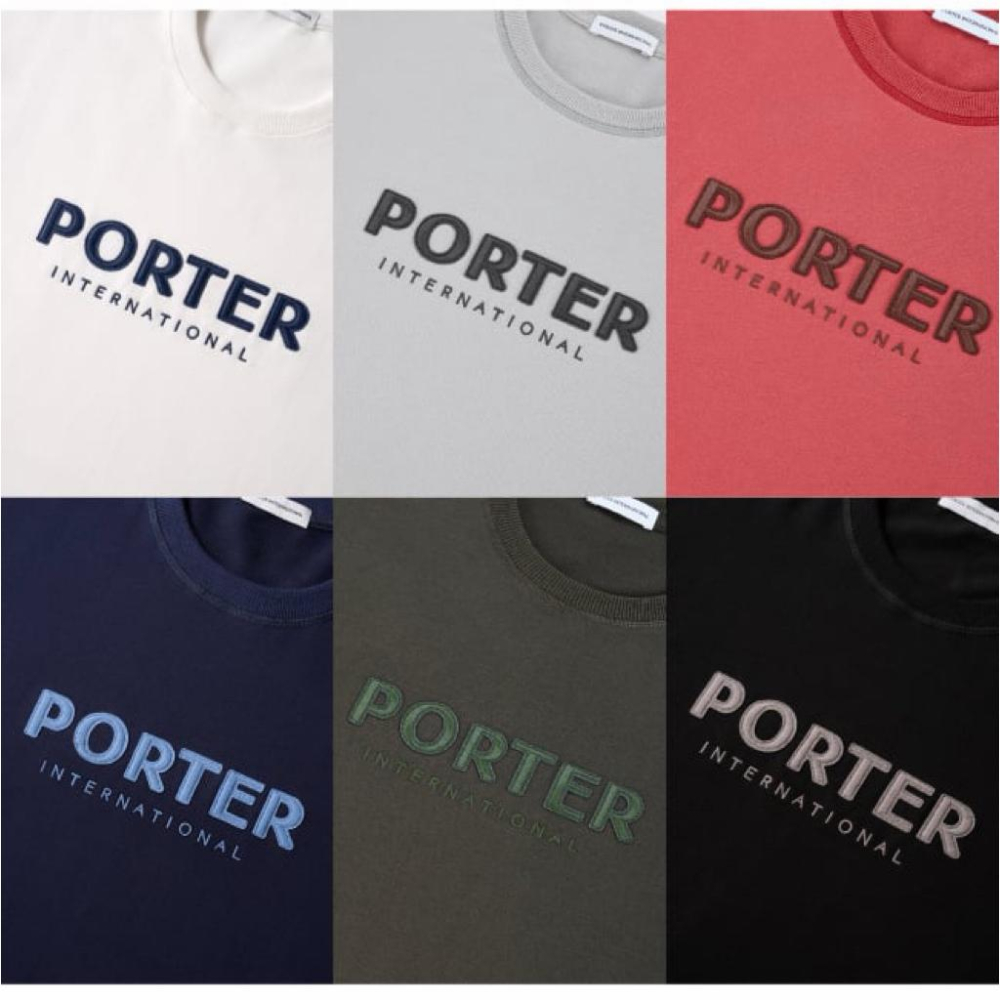 PORTER INTERNATIONAL Classic Logo Tee經典LOGO短袖T恤 12001-014 代購-細節圖2