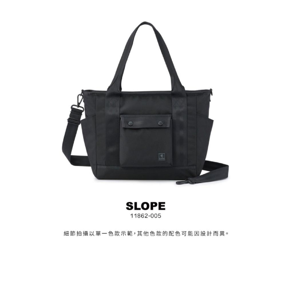 PORTER INTERNATIONAL 斜槓冒險SLOPE托特包肩背包 黑 11862-005 代購 福袋-細節圖2