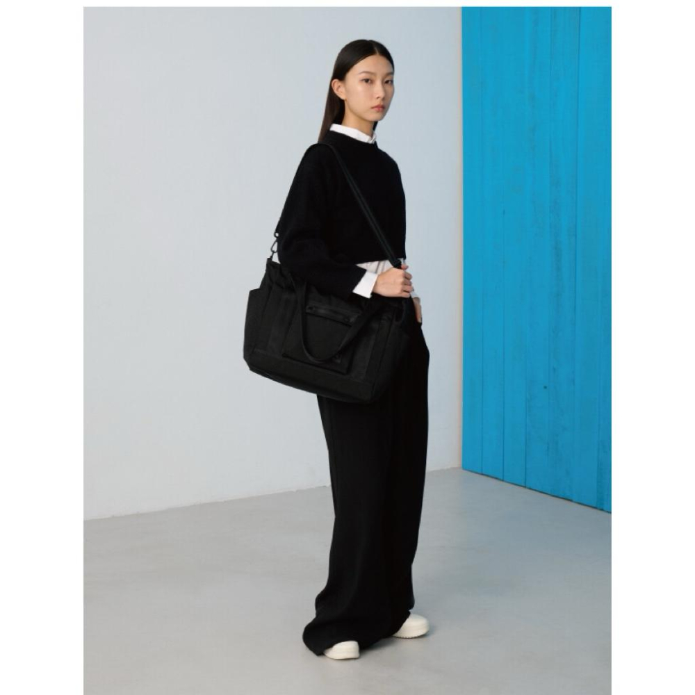 PORTER INTERNATIONAL 斜槓冒險SLOPE托特包肩背包 黑 11862-005 代購 福袋-細節圖9