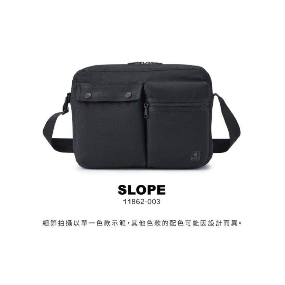 PORTER INTERNATIONAL 斜槓冒險SLOPE斜背包 黑 11862-003 代購 福袋-細節圖2