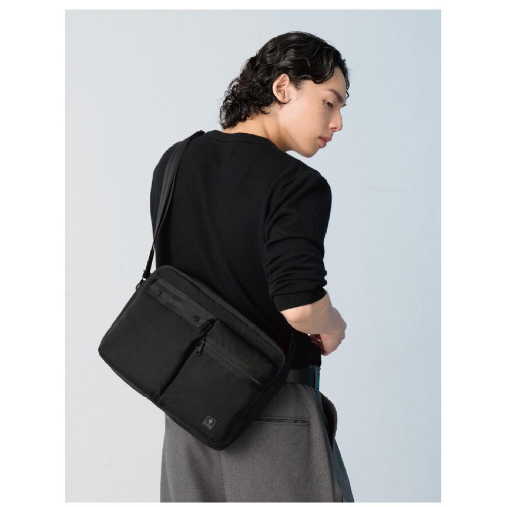 PORTER INTERNATIONAL 斜槓冒險SLOPE斜背包 黑 11862-003 代購 福袋-細節圖7