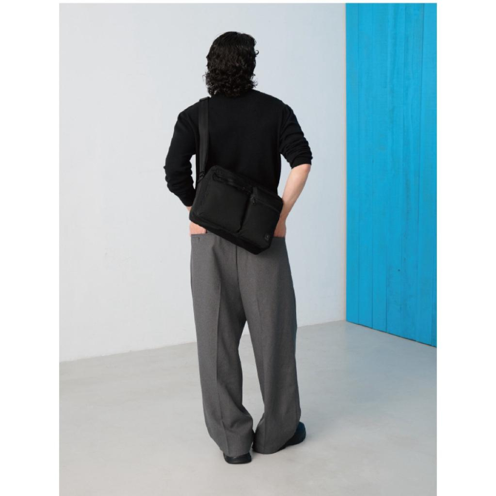 PORTER INTERNATIONAL 斜槓冒險SLOPE斜背包 黑 11862-003 代購 福袋-細節圖8