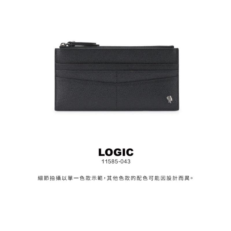 PORTER INTERNATIONAL 簡約時尚LOGIC牛皮真皮簡易式卡夾長夾 11585-043 代購福袋-細節圖2