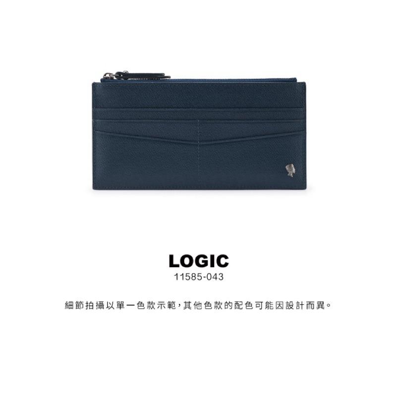 PORTER INTERNATIONAL 簡約時尚LOGIC牛皮真皮簡易式卡夾長夾 11585-043 代購福袋-細節圖7