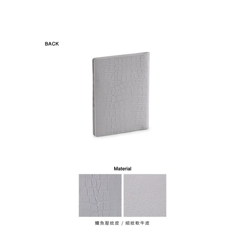 PORTER INTERNATIONAL 高尚奢華NOBLE牛皮鱷魚皮紋真皮護照套護照夾 11848-007 代購福袋-細節圖4